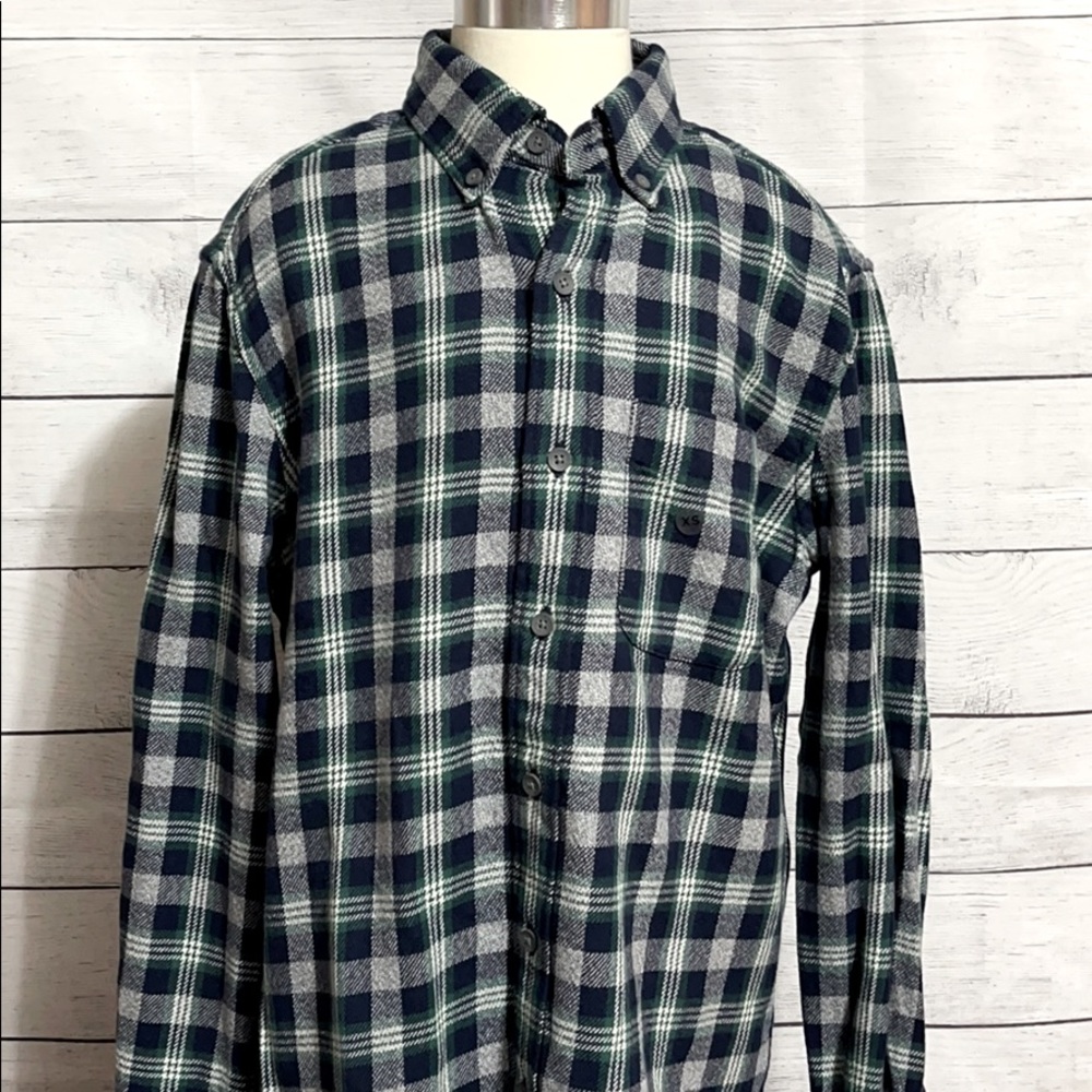 American Eagle Boy’s Long Sleeve Button-Up Shirt